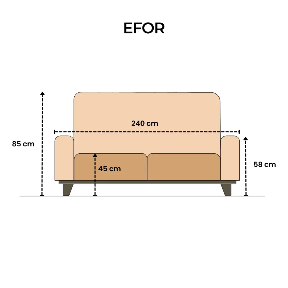 Комплект дивани EFOR 3+3+1+1