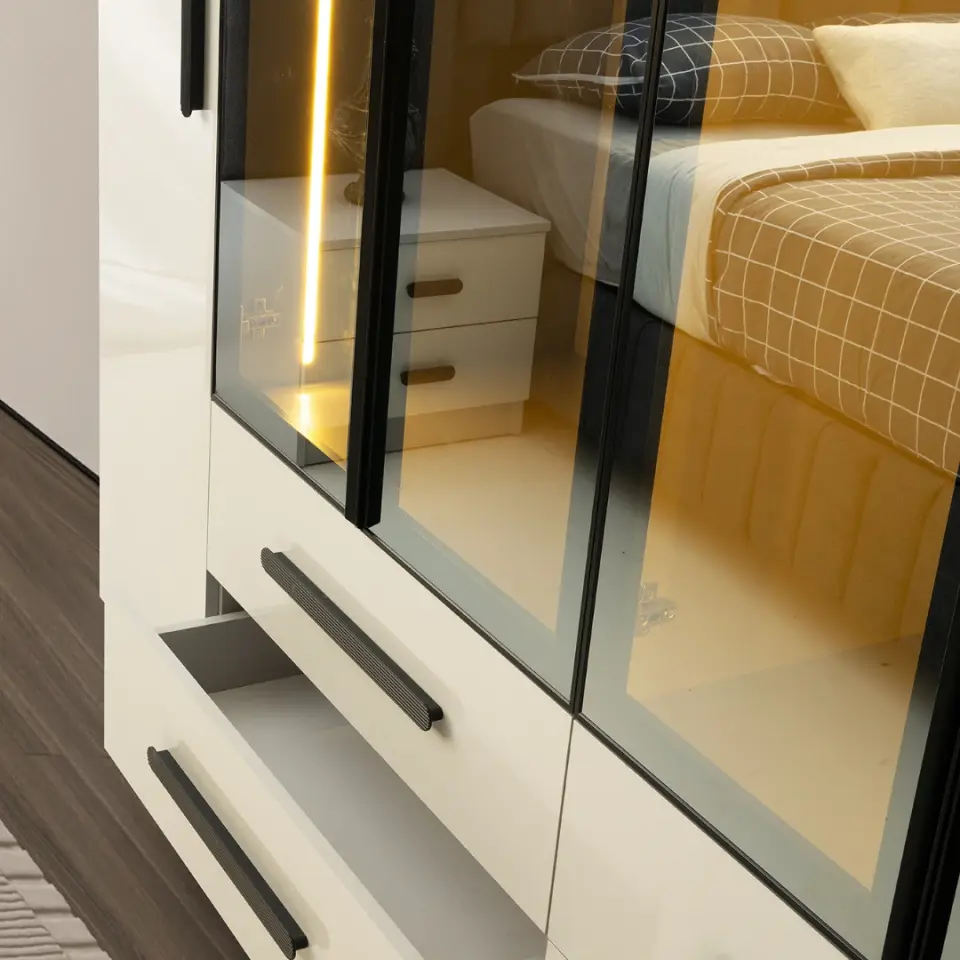 Tesla Gardırop 6 Kapılı