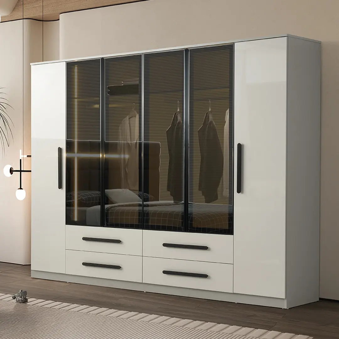 Tesla Gardırop 6 Kapılı